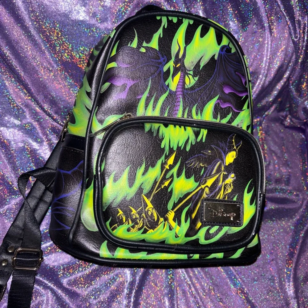 Malificent Backpack & Wallet - Picture 3 of 16